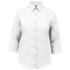 Camisa de senhora manga 3/4-Branco-XS-RAG-Tailors-Fardas-e-Uniformes-Vestuario-Pro
