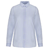 Camisa em algodão twill com aspecto lavado de senhora-Bleached Indigo-XS-RAG-Tailors-Fardas-e-Uniformes-Vestuario-Pro