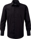 Camisa justa de manga comprida-Preto-S-RAG-Tailors-Fardas-e-Uniformes-Vestuario-Pro