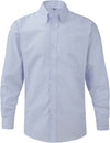 Camisa oxford de homem de manga comprida-Oxford Azul-S-RAG-Tailors-Fardas-e-Uniformes-Vestuario-Pro