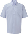 Camisa oxford de homem de manga curta-Oxford Azul-S-RAG-Tailors-Fardas-e-Uniformes-Vestuario-Pro
