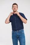 Camisa oxford de homem de manga curta-RAG-Tailors-Fardas-e-Uniformes-Vestuario-Pro
