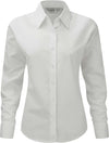 Camisa oxford de senhora de manga comprida Itália-Branco-XS-RAG-Tailors-Fardas-e-Uniformes-Vestuario-Pro