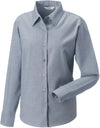 Camisa oxford de senhora de manga comprida Itália-Silver-XS-RAG-Tailors-Fardas-e-Uniformes-Vestuario-Pro
