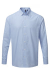 Camisa vichy com quadrados grandes-Azul Celeste-S-RAG-Tailors-Fardas-e-Uniformes-Vestuario-Pro