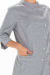 Cardigan Alabama cinza-RAG-Tailors-Fardas-e-Uniformes-Vestuario-Pro