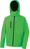 Casaco Softshell de homem com capuz-Vivid Verde / Preto-S-RAG-Tailors-Fardas-e-Uniformes-Vestuario-Pro
