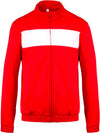 Casaco de fato de treino-Sporty Vermelho / Branco-S-RAG-Tailors-Fardas-e-Uniformes-Vestuario-Pro