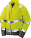 Casaco de segurança suave ao toque-Fluorescent Amarelo / Grey-S-RAG-Tailors-Fardas-e-Uniformes-Vestuario-Pro