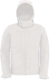Casaco softshell de homem com capuz-Branco-S-RAG-Tailors-Fardas-e-Uniformes-Vestuario-Pro