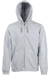 Casaco sweatshirt com capuz Premium (62-034-0)-Heather Grey-S-RAG-Tailors-Fardas-e-Uniformes-Vestuario-Pro