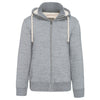 Casaco vintage com forro em sherpa-Slub Grey Heather-XS-RAG-Tailors-Fardas-e-Uniformes-Vestuario-Pro