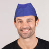 Chapéu de Cozinha Cores Pack 6 Unidades-Azul Royal 103-P-RAG-Tailors-Fardas-e-Uniformes-Vestuario-Pro