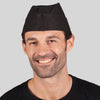 Chapéu de Cozinha Cores Pack 6 Unidades-Preto 001-P-RAG-Tailors-Fardas-e-Uniformes-Vestuario-Pro