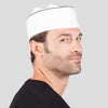 Chapéu de Cozinha Pack 6 Unidades-Vivo Preto 001-P-RAG-Tailors-Fardas-e-Uniformes-Vestuario-Pro