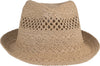 Chapéu de palha estilo Panamá-Natural-57 cm-RAG-Tailors-Fardas-e-Uniformes-Vestuario-Pro