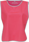 Colete com acabamento retrorreflector-Fluo Pink-Child-RAG-Tailors-Fardas-e-Uniformes-Vestuario-Pro