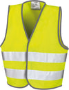 Colete de alta visibilidade de criança-Fluorescent Amarelo-4/6-RAG-Tailors-Fardas-e-Uniformes-Vestuario-Pro