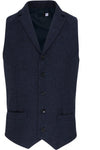 Colete de homem Herringbone-Azul Marinho-XS-RAG-Tailors-Fardas-e-Uniformes-Vestuario-Pro