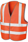 Colete de segurança alta visibilidade-Fluorescent Laranja-S/M-RAG-Tailors-Fardas-e-Uniformes-Vestuario-Pro