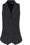 Colete de senhora Herringbone-Charcoal-XS-RAG-Tailors-Fardas-e-Uniformes-Vestuario-Pro