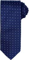 Gravata "Micro Dot"-Azul Marinho / Branco-One Size-RAG-Tailors-Fardas-e-Uniformes-Vestuario-Pro