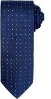 Gravata "Micro Dot"-Azul Marinho / Lime-One Size-RAG-Tailors-Fardas-e-Uniformes-Vestuario-Pro