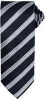 Gravata "Waffle Stripe"-Preto / Dark Grey-One Size-RAG-Tailors-Fardas-e-Uniformes-Vestuario-Pro
