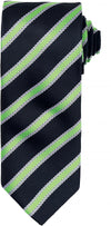 Gravata "Waffle Stripe"-Preto / Lime-One Size-RAG-Tailors-Fardas-e-Uniformes-Vestuario-Pro