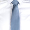 Gravata acetinada sem nó-Cinza Pérola - 117-One Size-RAG-Tailors-Fardas-e-Uniformes-Vestuario-Pro