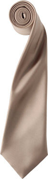 Gravata de cetim-Khaki Beige-One Size-RAG-Tailors-Fardas-e-Uniformes-Vestuario-Pro
