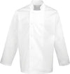 Jaleca de chef unissexo de manga comprida-Branco-XS-RAG-Tailors-Fardas-e-Uniformes-Vestuario-Pro