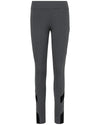Leggings bicolor de senhora-Dark Grey Heather / Black-XS-RAG-Tailors-Fardas-e-Uniformes-Vestuario-Pro