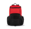 Mochila de desporto reciclada com porta-objectos-Red / Black-One Size-RAG-Tailors-Fardas-e-Uniformes-Vestuario-Pro