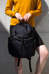 Mochila reciclada com inspiração lifestyle, urbana-Black-One Size-RAG-Tailors-Fardas-e-Uniformes-Vestuario-Pro