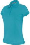 POLO DE SENHORA DE MANGA CURTA-Light Turquoise-XS-RAG-Tailors-Fardas-e-Uniformes-Vestuario-Pro