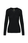 PULLOVER Genebra de Senhora decote em V-Preto-XS-RAG-Tailors-Fardas-e-Uniformes-Vestuario-Pro