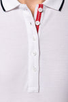 Polo Comporta Bicolor Manga Curta Senhora - 220g-RAG-Tailors-Fardas-e-Uniformes-Vestuario-Pro
