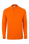 Polo M\Comprida Unisexo Traviola-Laranja-SM-RAG-Tailors-Fardas-e-Uniformes-Vestuario-Pro