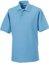 Polo Poliéster/Algodão Heavy Duty - 210g-Sky Azul-XS-RAG-Tailors-Fardas-e-Uniformes-Vestuario-Pro