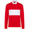 Polo Rugby de manga comprida-Sporty Red / White-XS-RAG-Tailors-Fardas-e-Uniformes-Vestuario-Pro