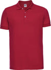 Polo Stretch de homem-Classic Vermelho-S-RAG-Tailors-Fardas-e-Uniformes-Vestuario-Pro