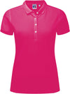 Polo Stretch de senhora-Fuchsia-XS-RAG-Tailors-Fardas-e-Uniformes-Vestuario-Pro