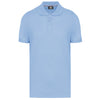 Polo de homem Limeiro - 200 g/m² SilverPlus®-Azul Celeste-S-RAG-Tailors-Fardas-e-Uniformes-Vestuario-Pro