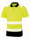 Polo de segurança de material reciclado-Yellow / Black-S/M-RAG-Tailors-Fardas-e-Uniformes-Vestuario-Pro