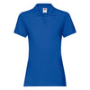 Polo de senhora Premium-Royal Blue-S-RAG-Tailors-Fardas-e-Uniformes-Vestuario-Pro