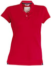 Polo de senhora em malha piqué manga curta-Vintage Red-XS-RAG-Tailors-Fardas-e-Uniformes-Vestuario-Pro