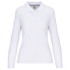 Polo de senhora manga comprida Barro-White-XS-RAG-Tailors-Fardas-e-Uniformes-Vestuario-Pro