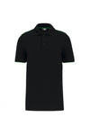 Polo dia-a-dia m\curta Homem-Preto/Verde Kelly-S-RAG-Tailors-Fardas-e-Uniformes-Vestuario-Pro