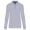 Polo jersey de senhora de manga comprida-Oxford Grey-XS-RAG-Tailors-Fardas-e-Uniformes-Vestuario-Pro